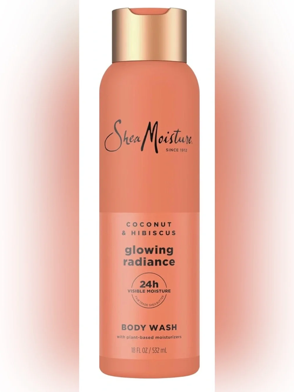 Shea Moisture Coral Glow Radiance Body Wash